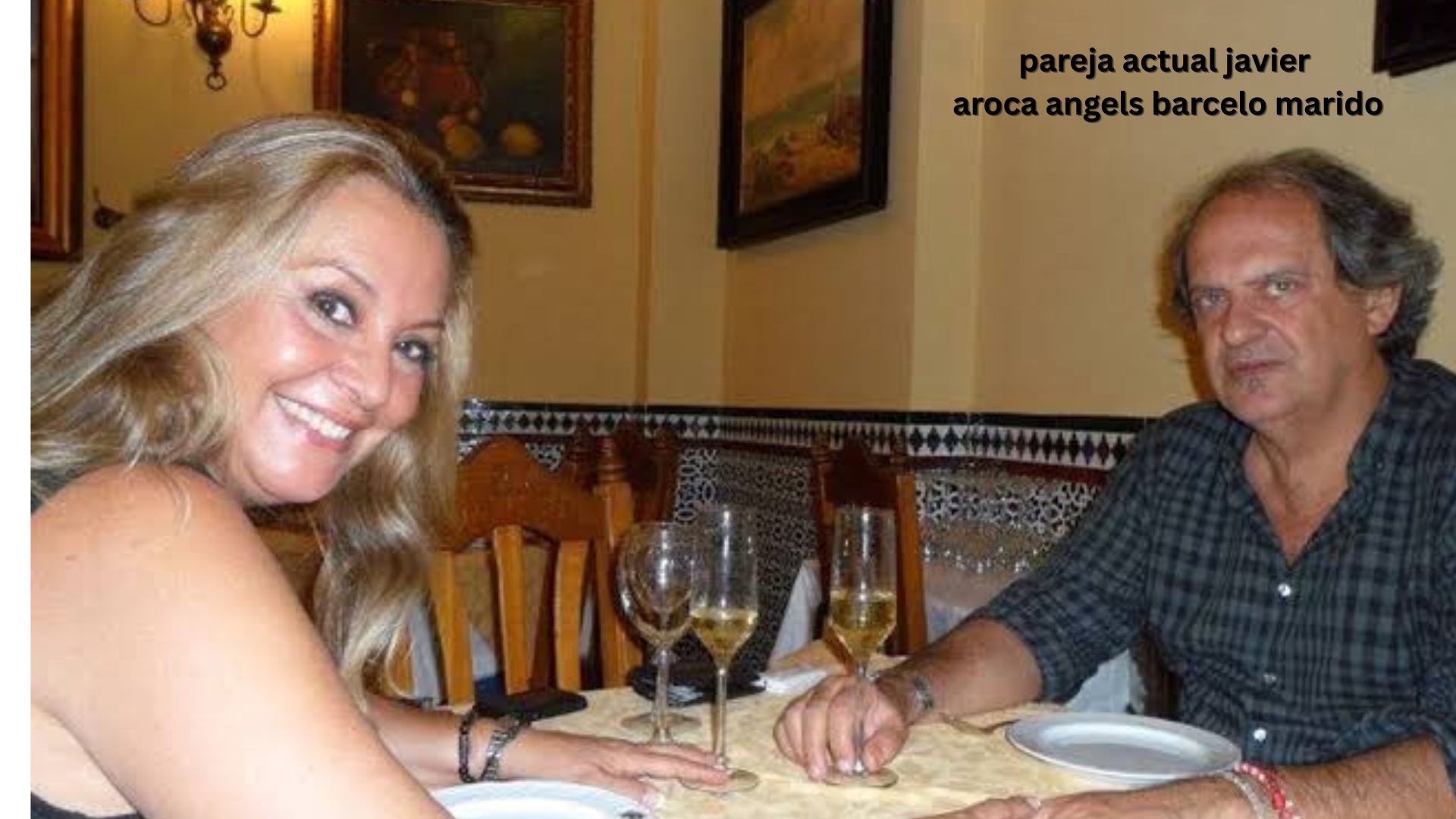 Agustín Etienne Pareja actual Javier Aroca